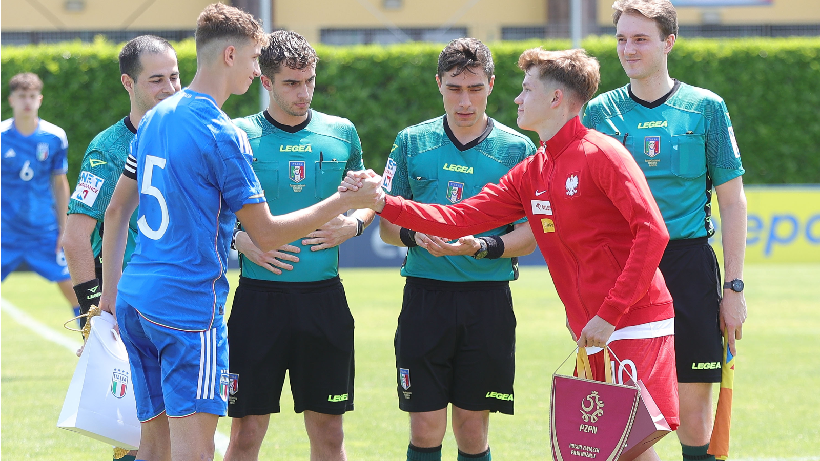 Sammy Dudek U-15 Włochy-Polska 3:1 / fot. figc.it